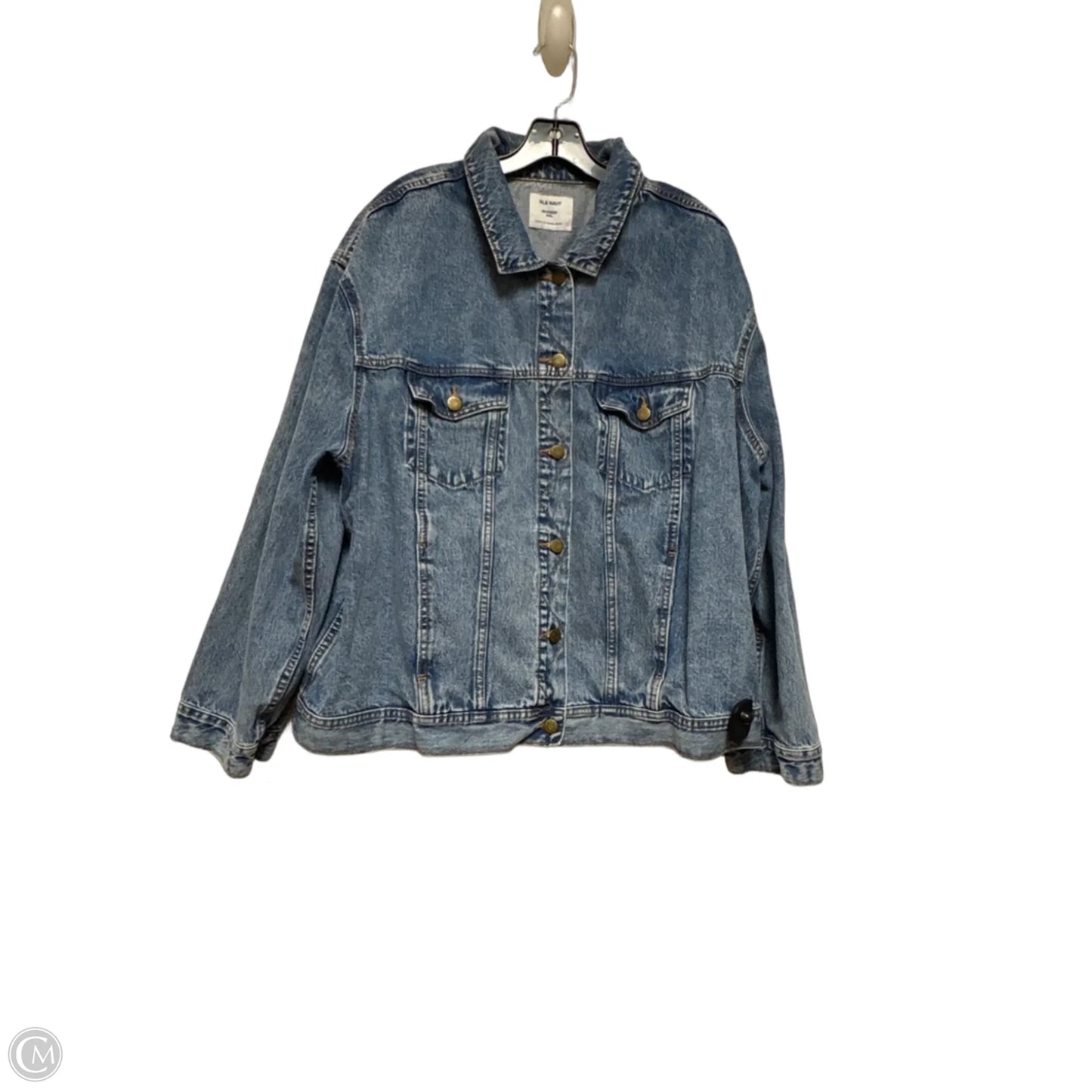 Jacket Denim By Old Navy In Blue Denim, Size: Xxl