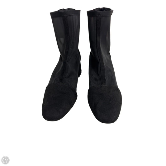 Boots Ankle Heels By A New Day In Black, Size: 10