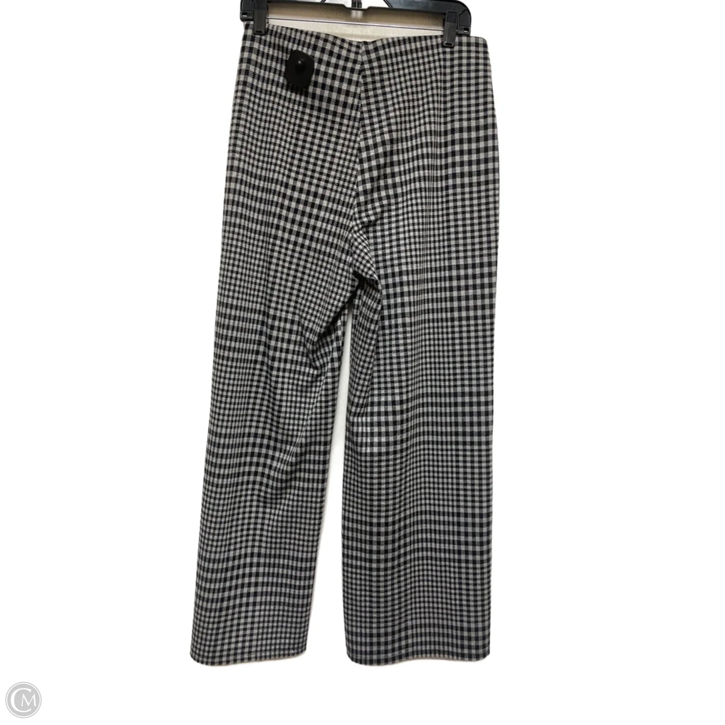Pants Wide Leg By H&m In Black & Grey, Size: M