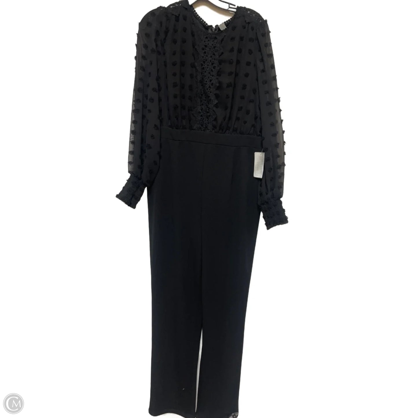Jumpsuit By Clothes Mentor In Black, Size: L