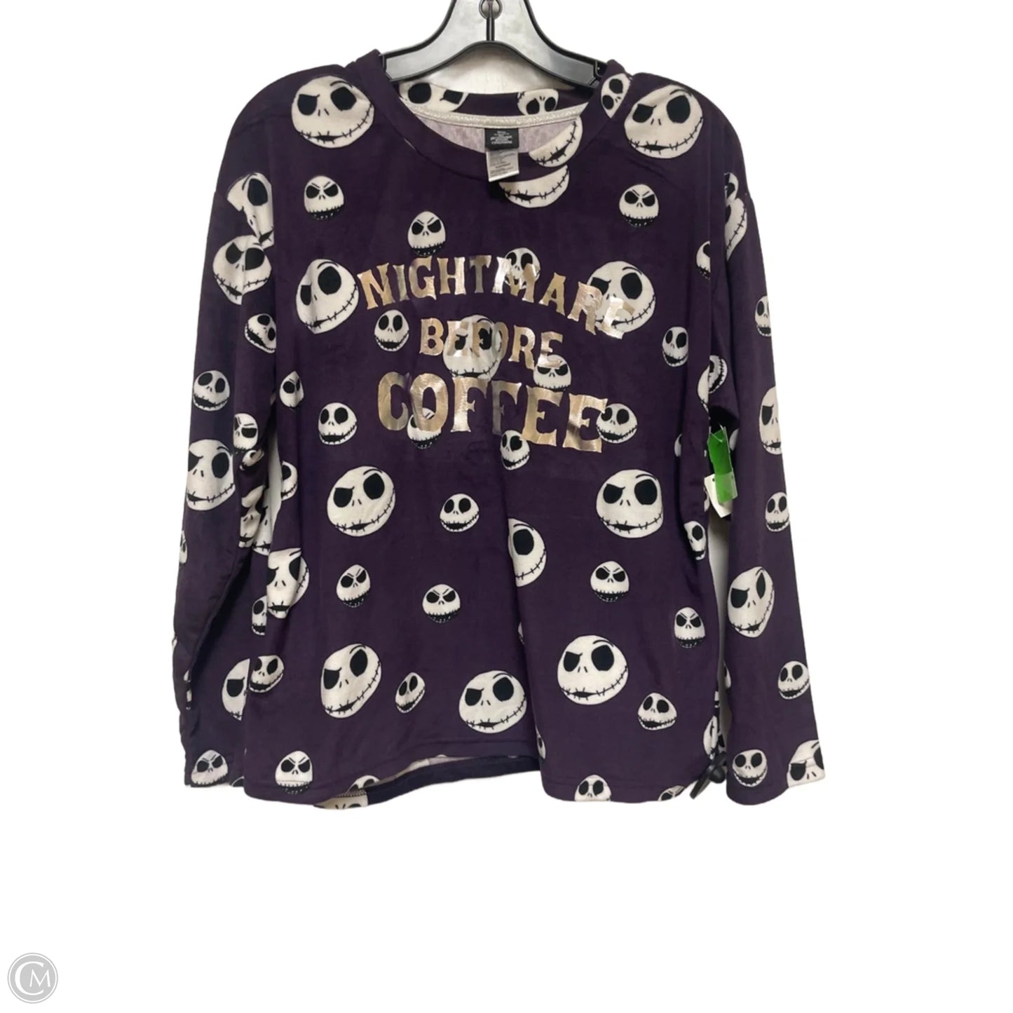 Pajamas 2pc By Disney In Purple, Size: S