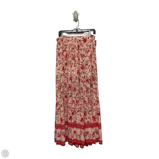 Skirt Maxi By Blue Rain In Floral Print, Size: 12