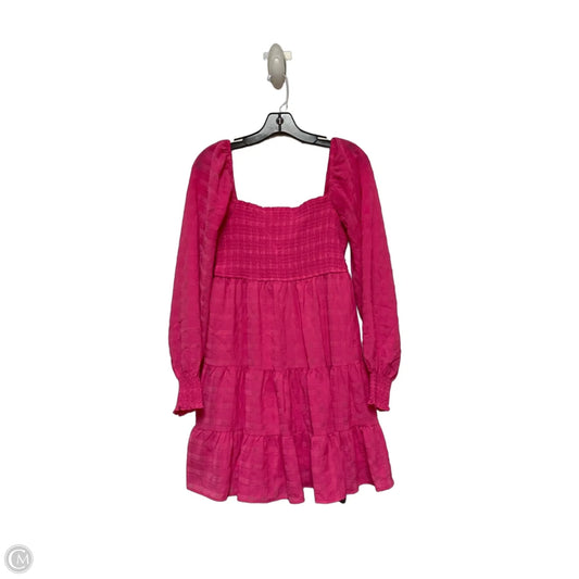Dress Casual Short By Clothes Mentor In Pink, Size: L