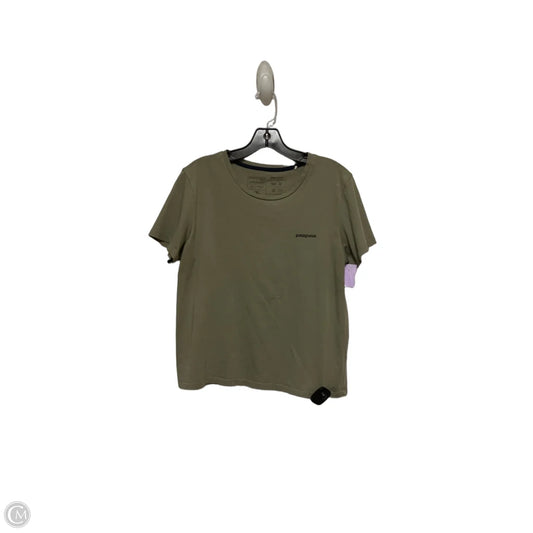 Top Short Sleeve Basic By Patagonia In Green, Size: M