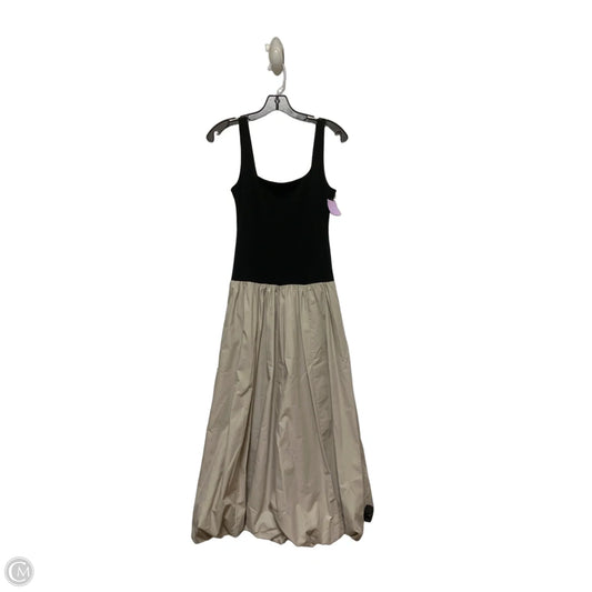Dress Casual Maxi By Abercrombie And Fitch In Black & Cream, Size: Xs