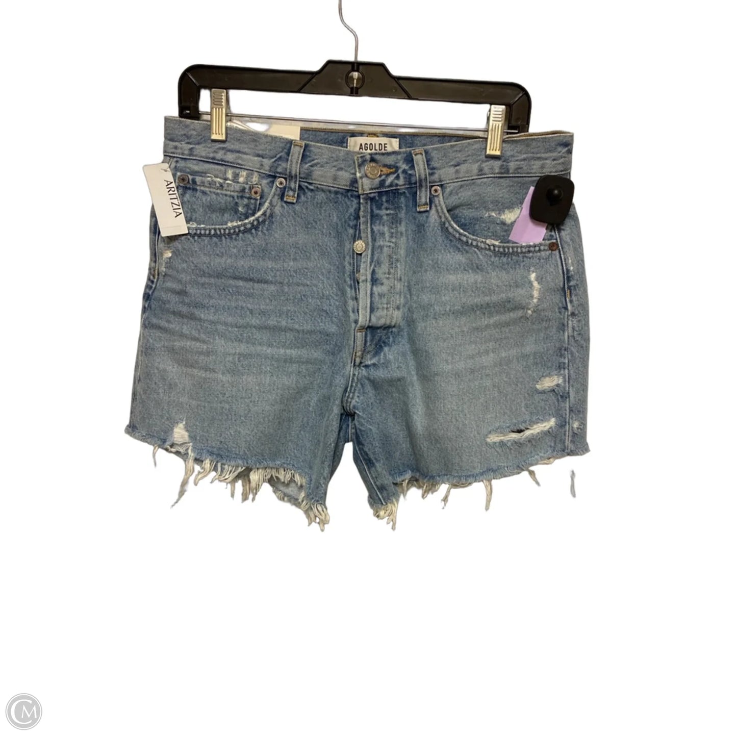 Shorts By Agolde In Blue Denim, Size: 6