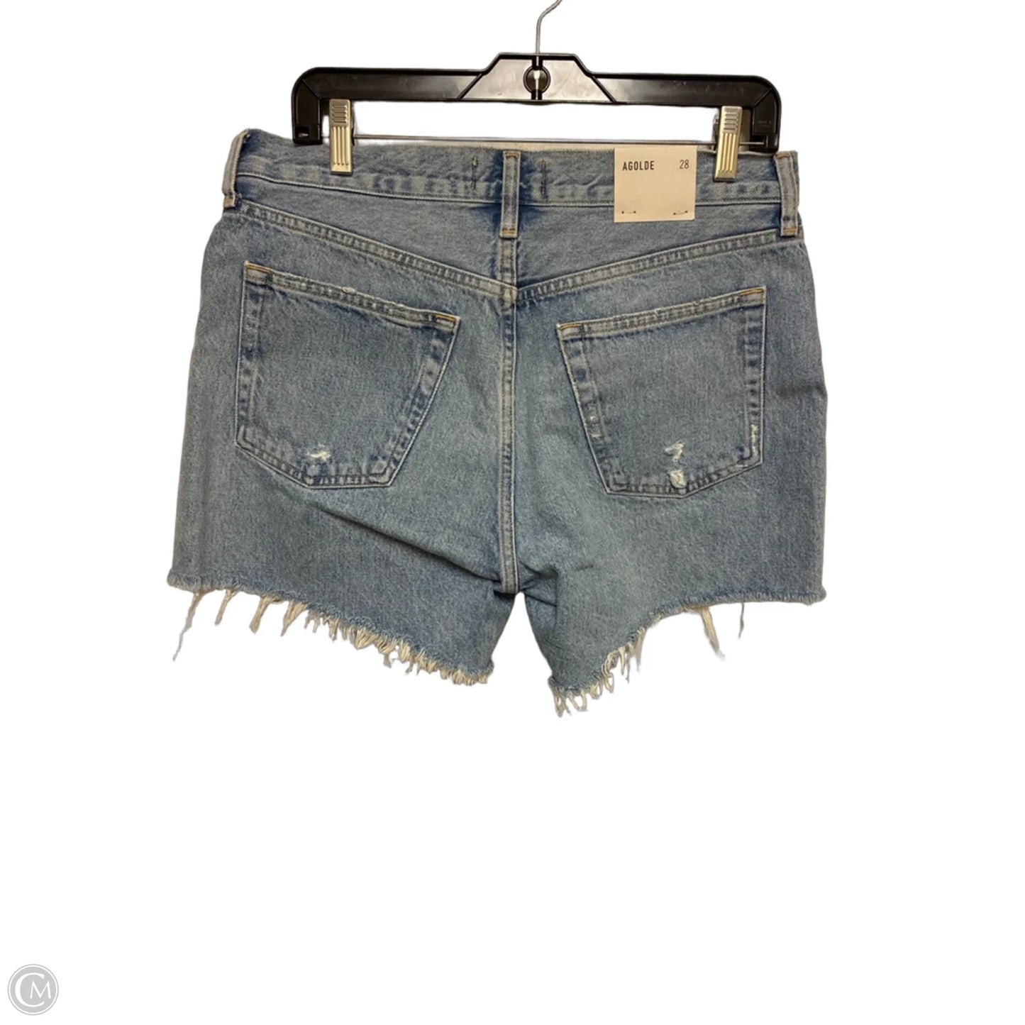 Shorts By Agolde In Blue Denim, Size: 6