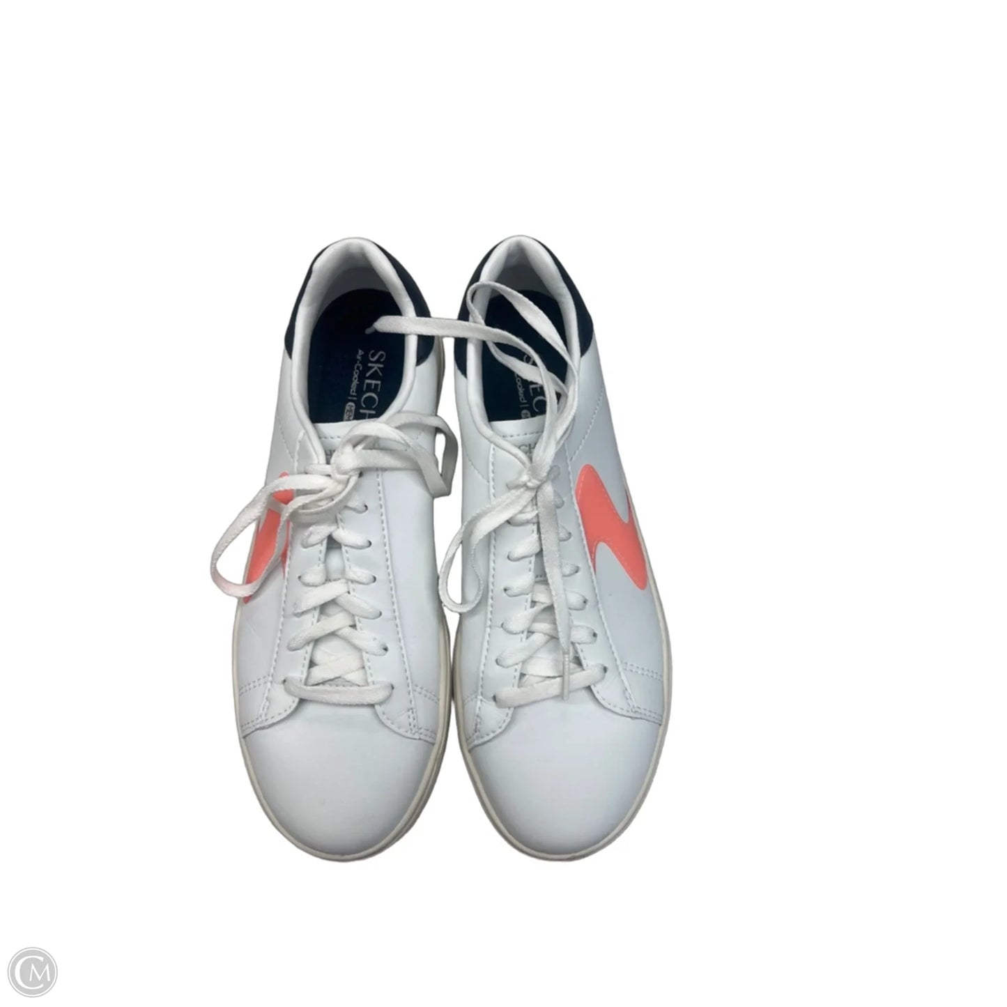 Shoes Sneakers By Skechers In White, Size: 7.5
