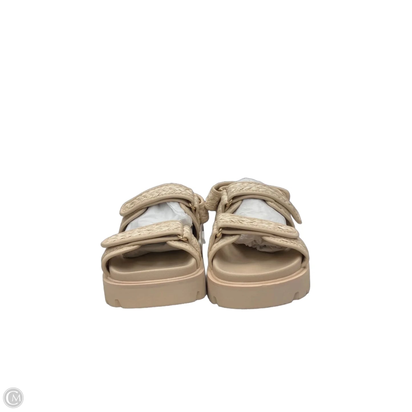 Sandals Flats By H&m In Cream, Size: 8.5