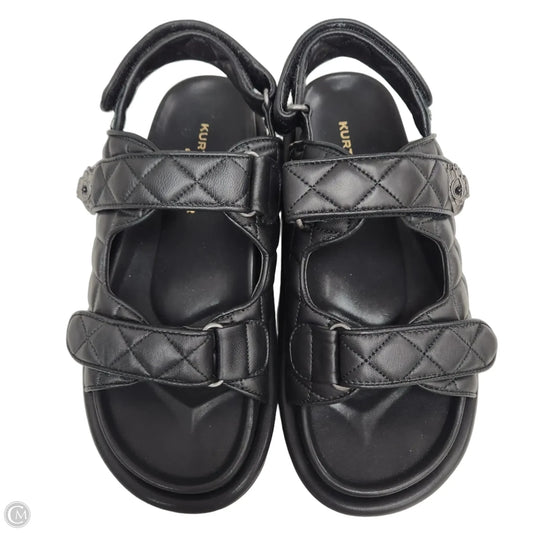 Sandals Designer By Kurt Geiger In Black, Size: 9