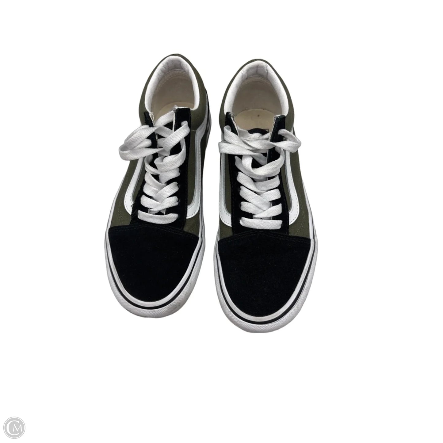 Shoes Sneakers By Vans In Green, Size: 7