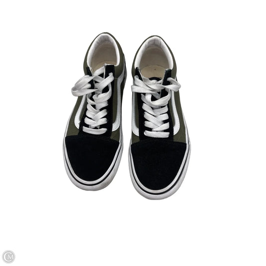 Shoes Sneakers By Vans In Green, Size: 7
