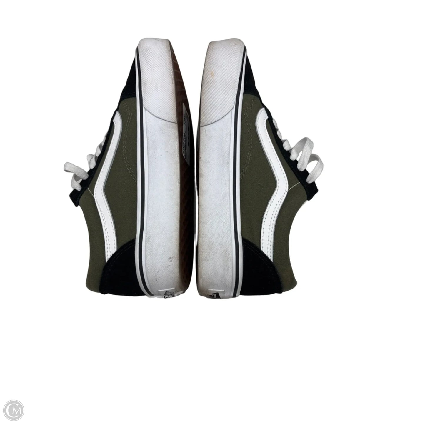 Shoes Sneakers By Vans In Green, Size: 7