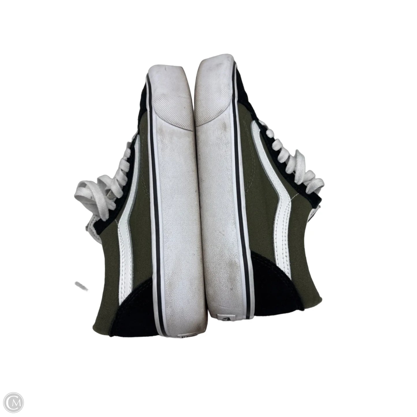 Shoes Sneakers By Vans In Green, Size: 7
