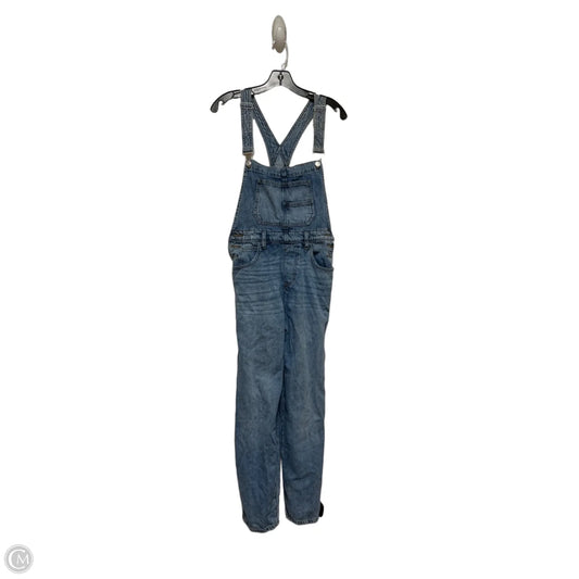 Overalls By Zenana In Blue Denim, Size: S