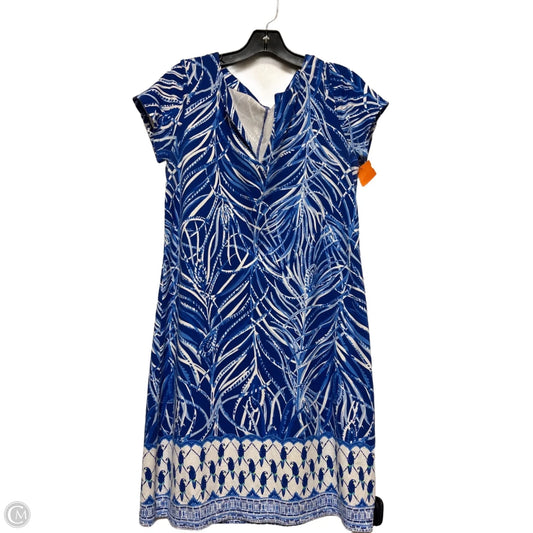 Dress Designer By Lilly Pulitzer In Blue, Size: M