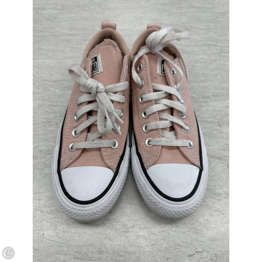 Shoes Sneakers By Converse In Pink & White, Size: 7