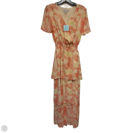 Dress Casual Maxi By Hayden La In Pink & Yellow, Size: M