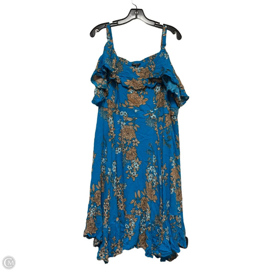 Dress Casual Short By Torrid In Floral Print, Size: 3x