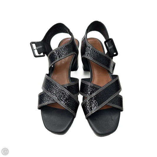 Sandals Heels Block By Donald Pliner In Black, Size: 8.5
