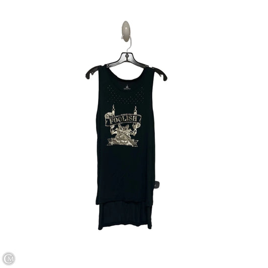 Tank Top By Disney Store In Black, Size: M