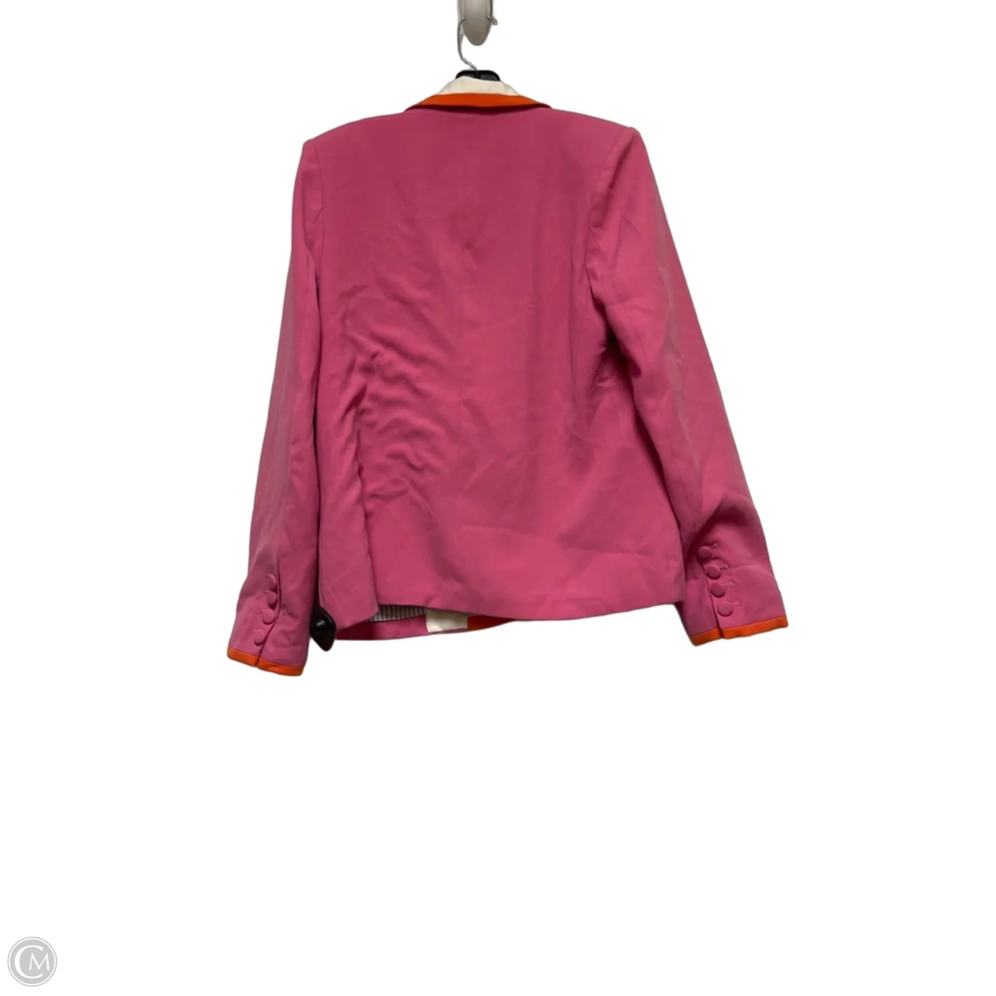 Blazer By Maeve In Orange & Pink, Size: S