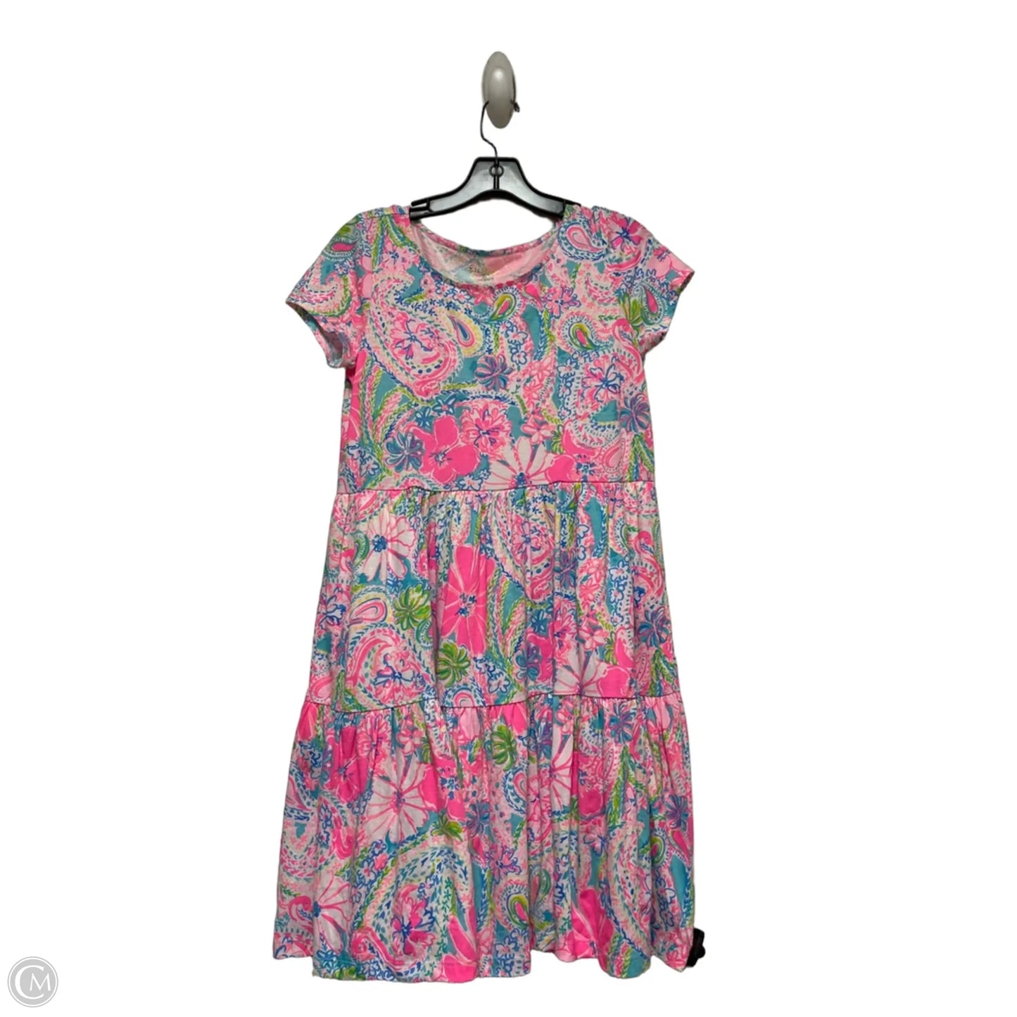 Dress Designer By Lilly Pulitzer In Blue & Pink, Size: Xs