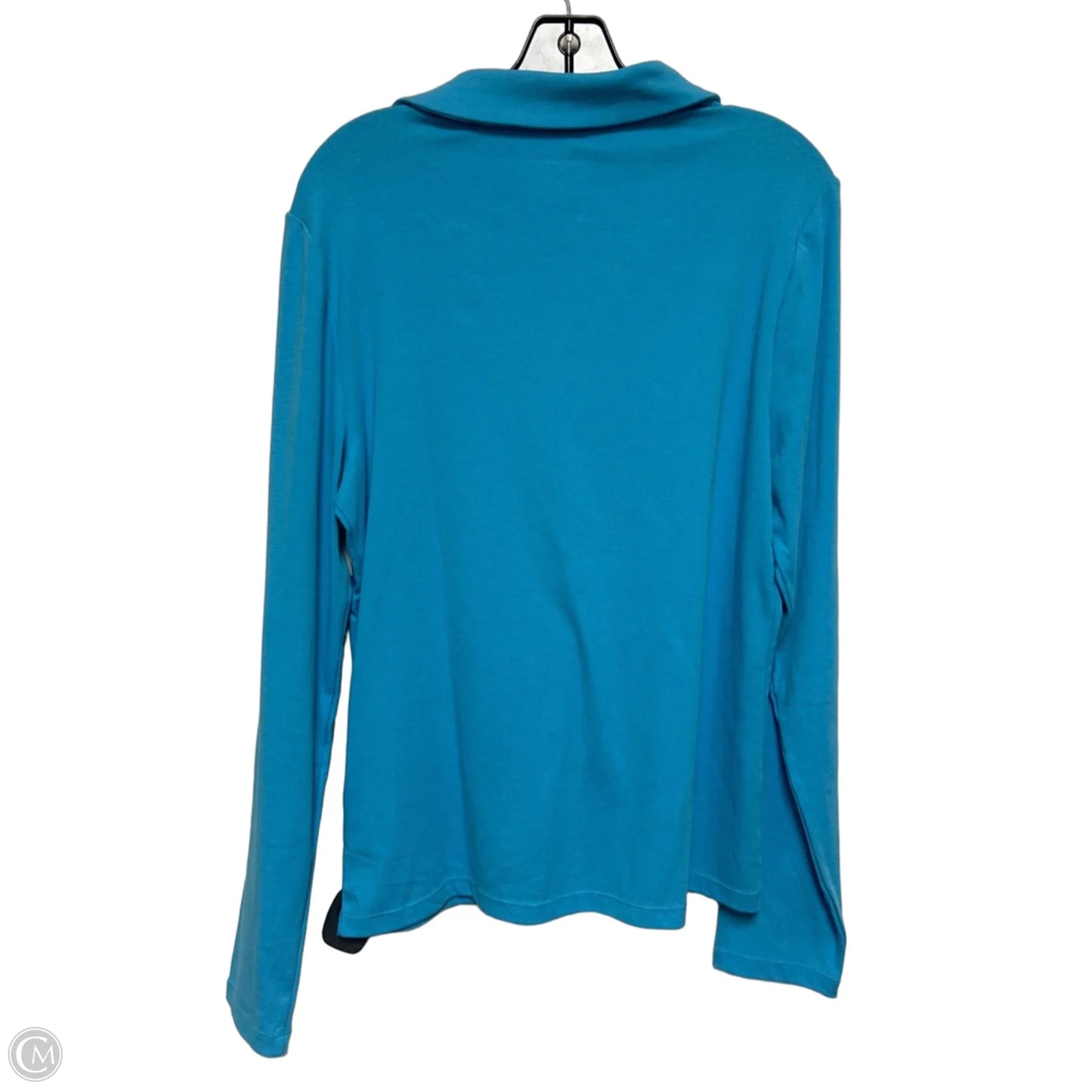 Top Long Sleeve Designer By Lilly Pulitzer In Blue, Size: Xl