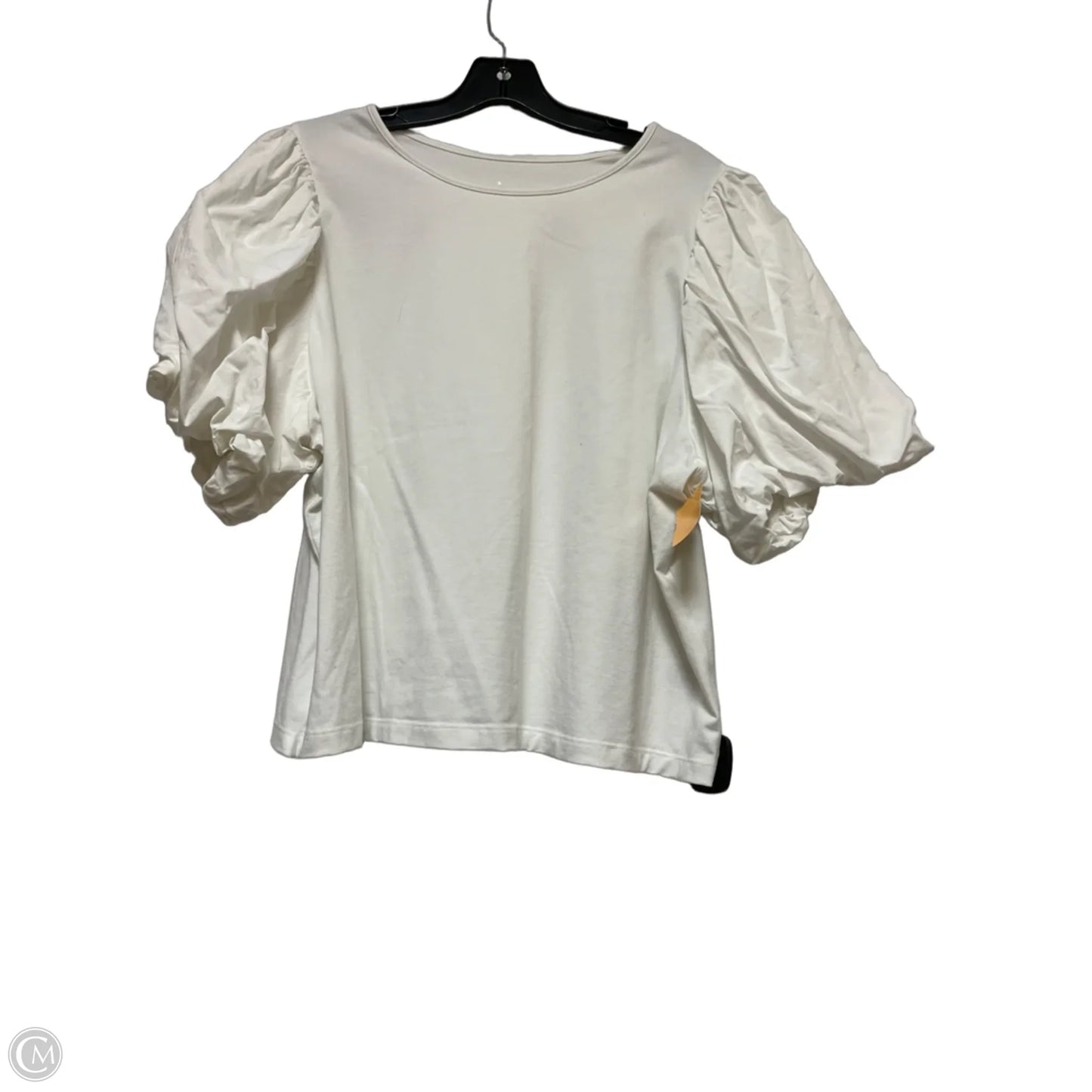 Top Short Sleeve By A New Day In White, Size: Xxl