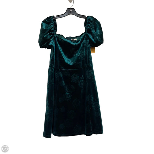 Dress Casual Short By Francesca's In Green, Size: L