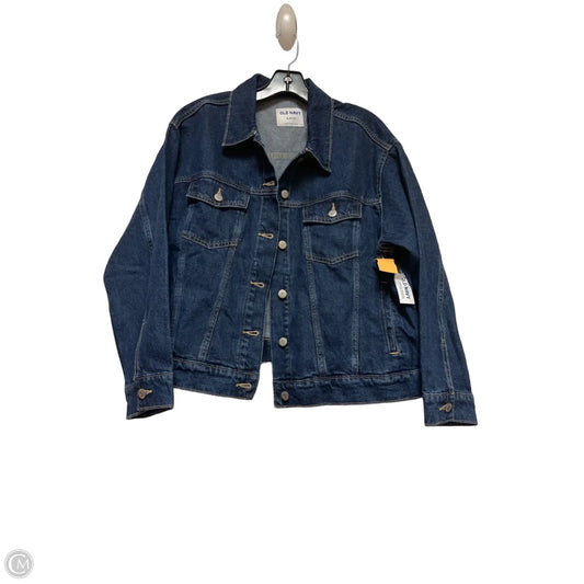 Jacket Denim By Old Navy In Blue, Size: Xlp