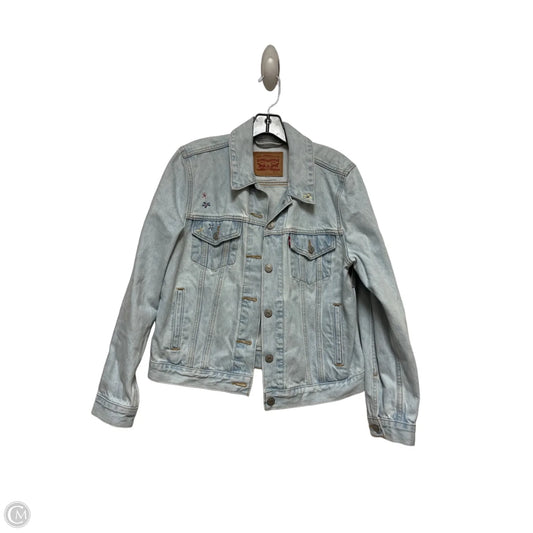 Jacket Denim By Levis In Blue, Size: L