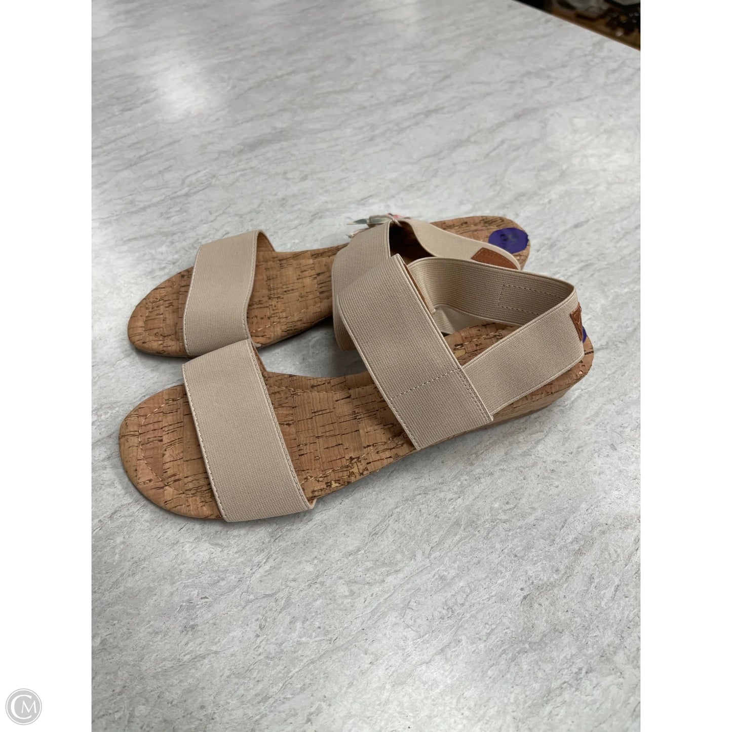 Sandals Flats By Tommy Bahama In Brown & Tan, Size: 8.5