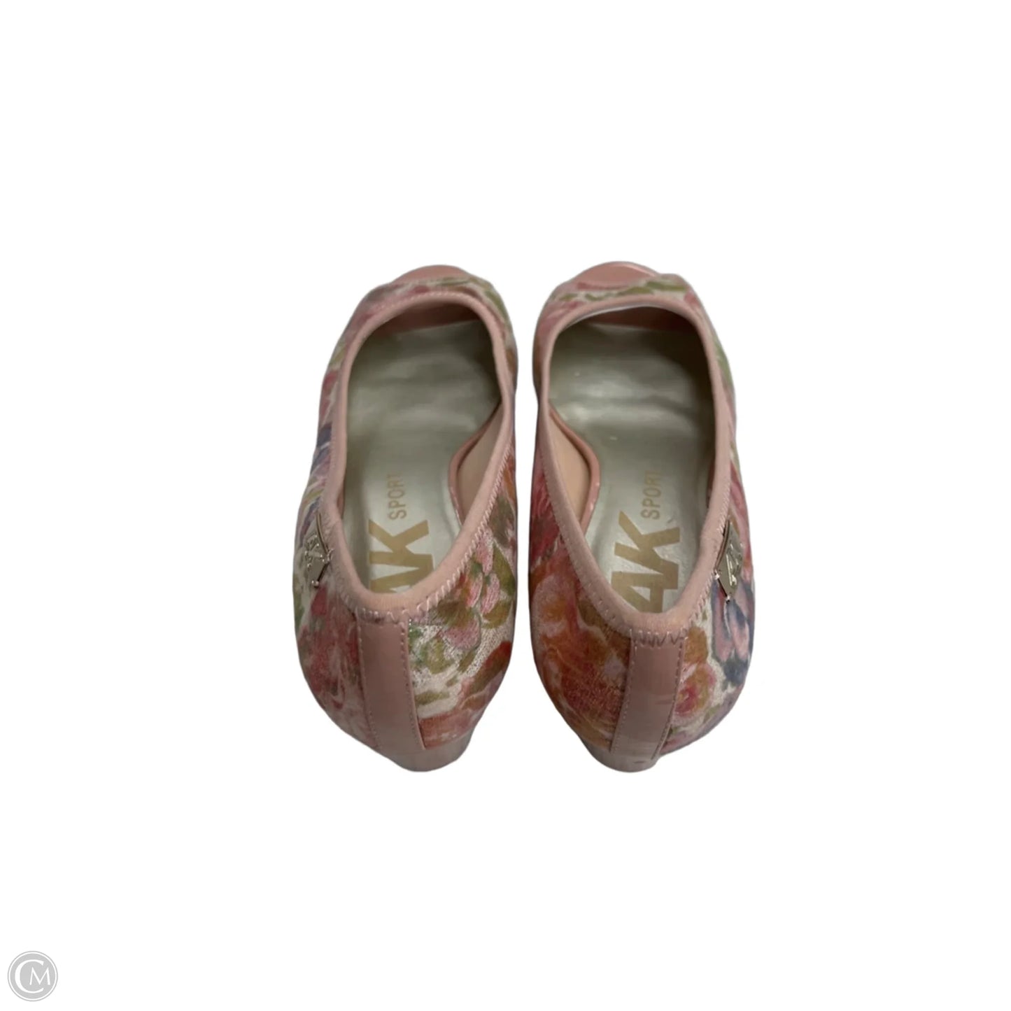 Shoes Heels Wedge By Anne Klein In Floral Print, Size: 9