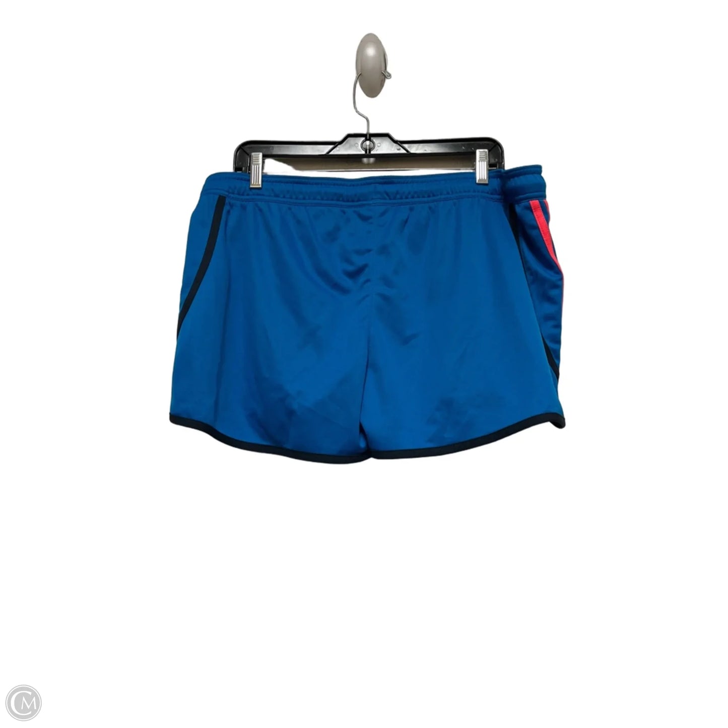 Athletic Shorts By Adidas In Blue, Size: L