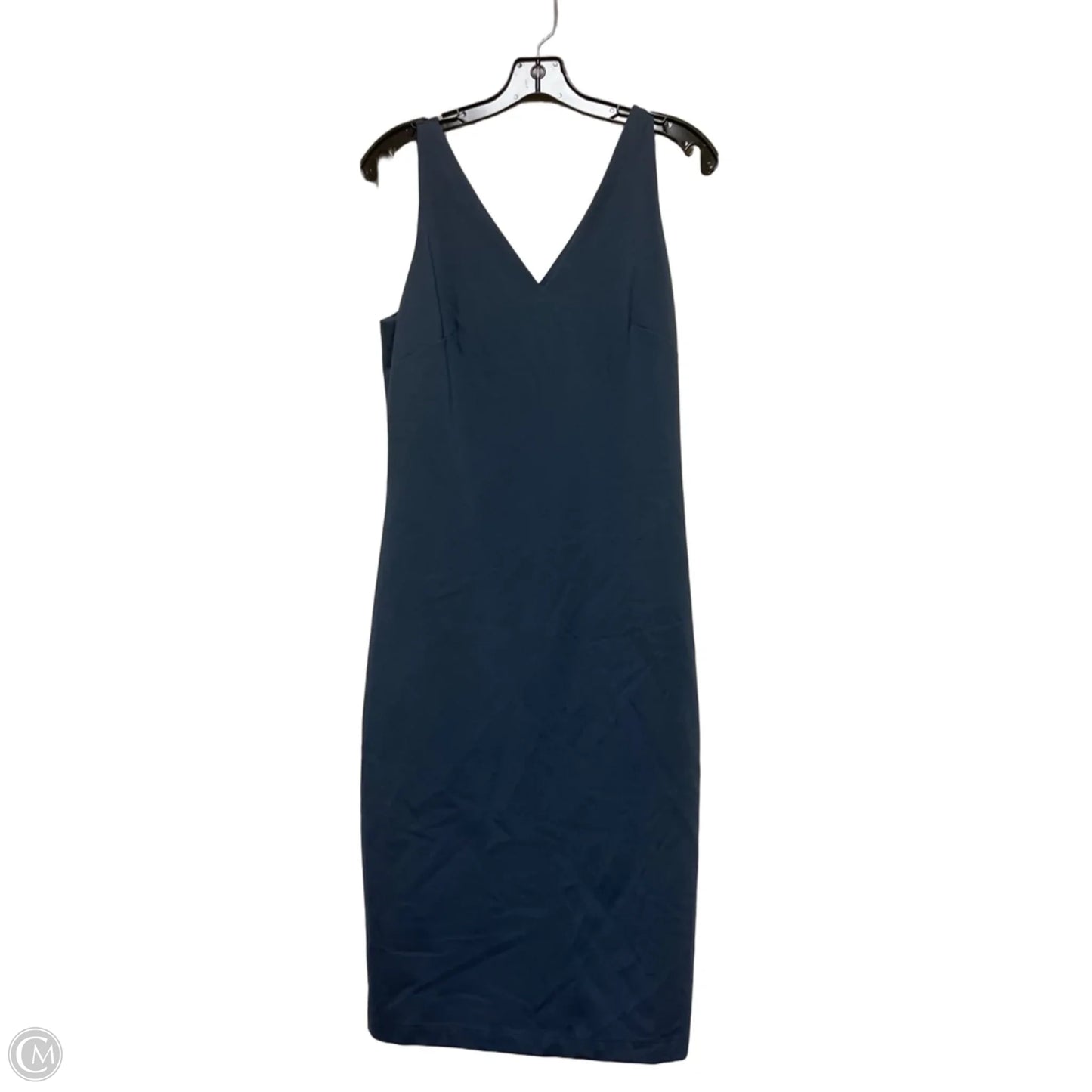 Dress Casual Midi By White House Black Market In Blue, Size: M