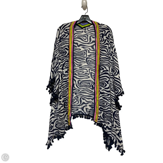 Swimwear Cover-up By Trina Turk In Blue & White, Size: Osfm