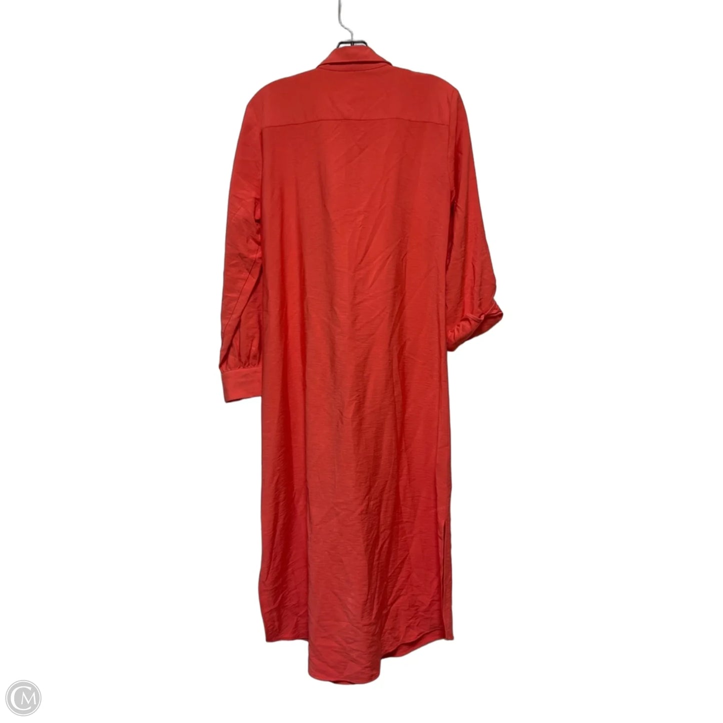 Dress Casual Midi By Loft In Pink, Size: S