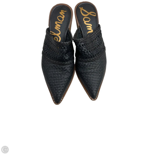 Shoes Heels Block By Sam Edelman In Black & Tan, Size: 6.5