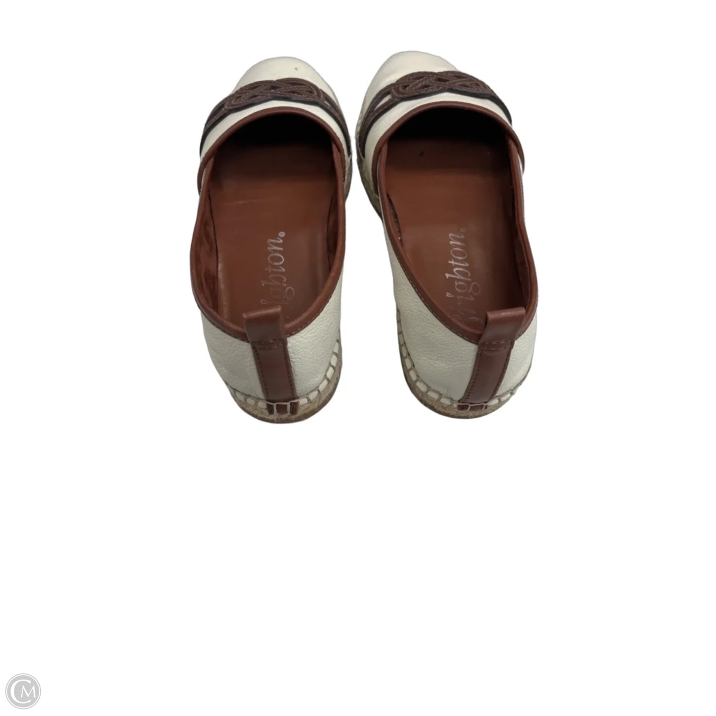 Shoes Flats By Brighton In Cream & Tan, Size: 9