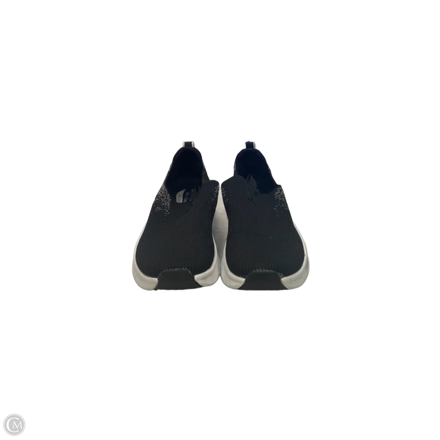 Shoes Athletic By Skechers In Black & White, Size: 7.5