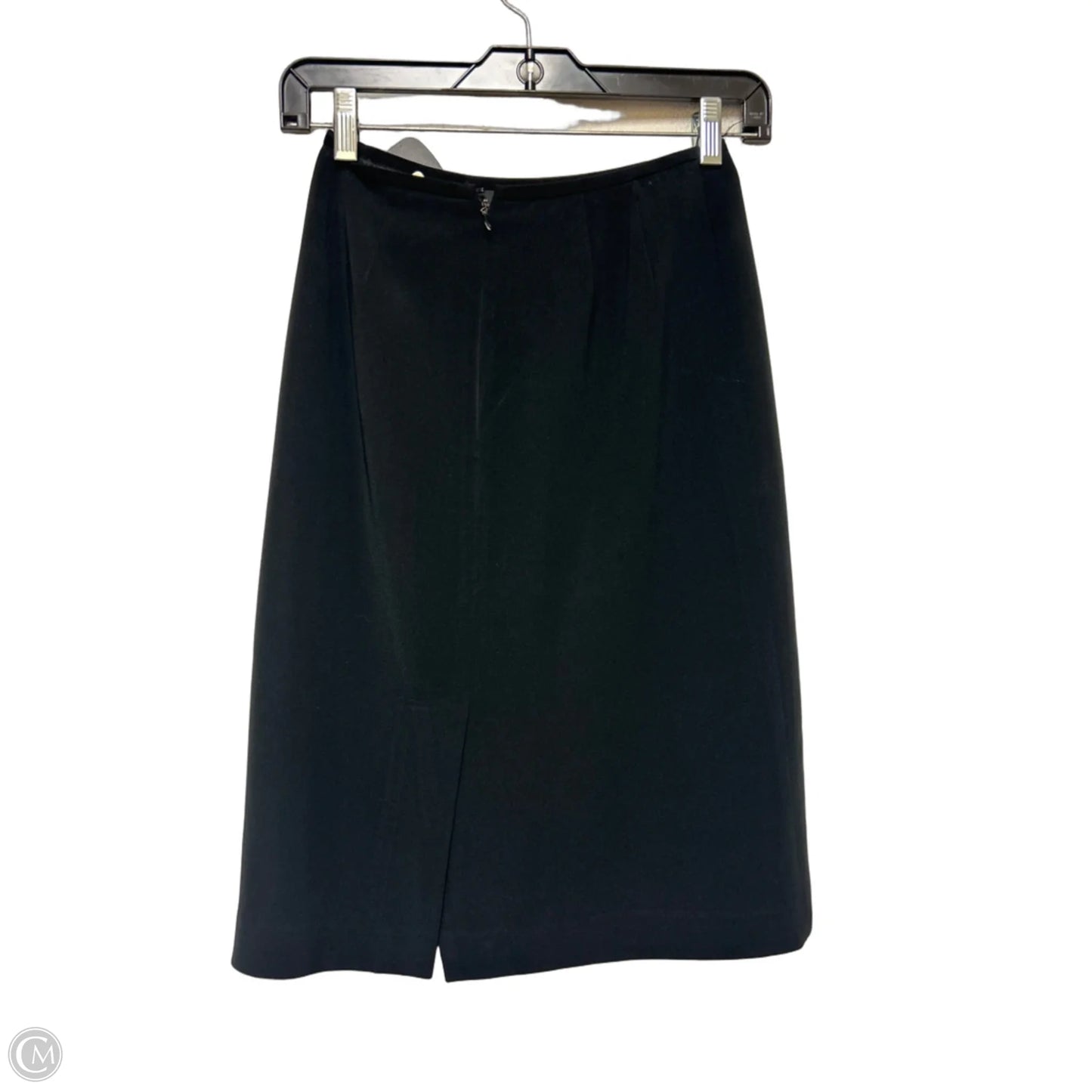 Skirt Midi By Kasper In Black, Size: 2