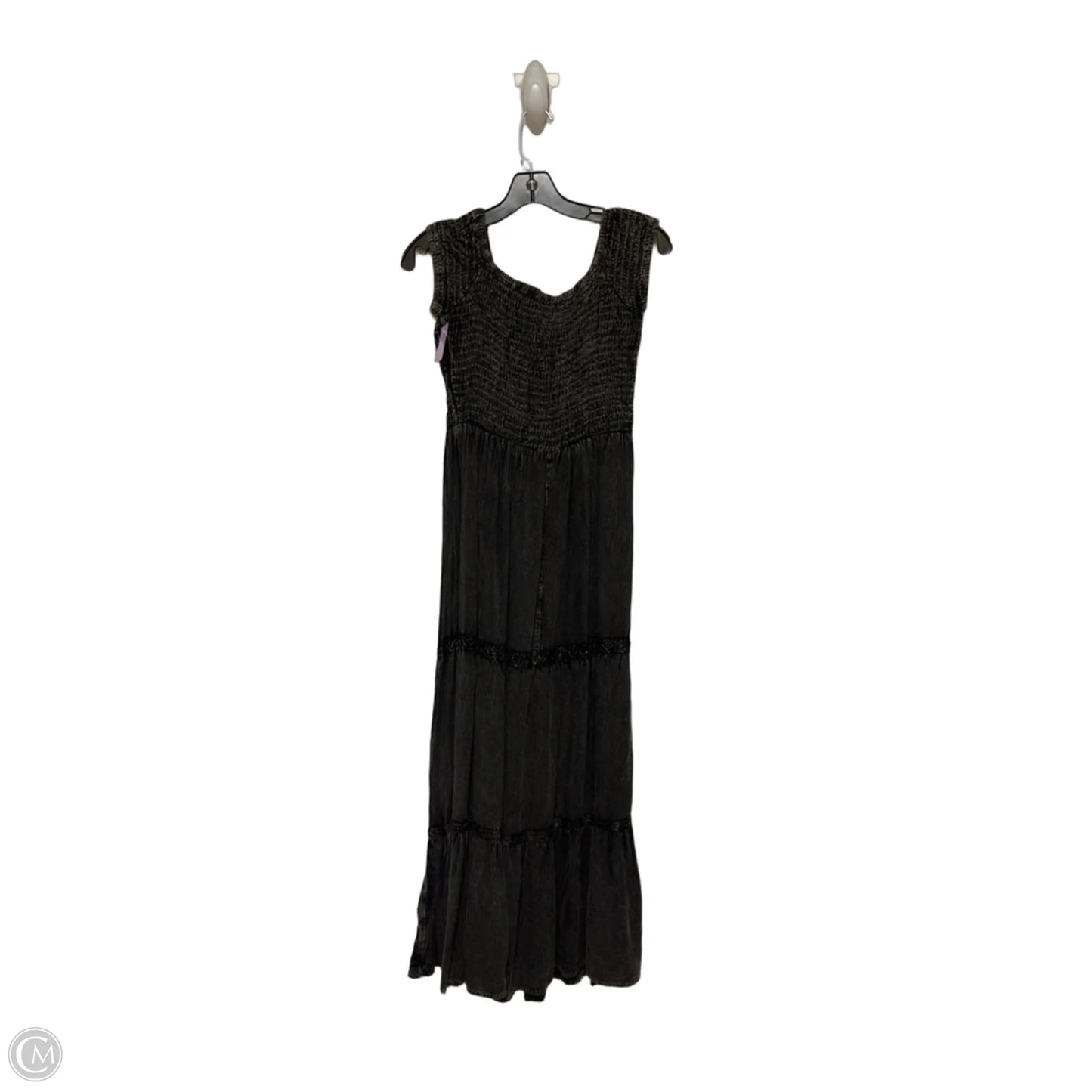 Dress Casual Midi By Clothes Mentor In Grey, Size: M