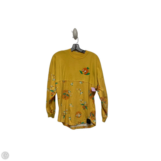 Top Long Sleeve By Disney Store In Orange & Yellow, Size: Xs