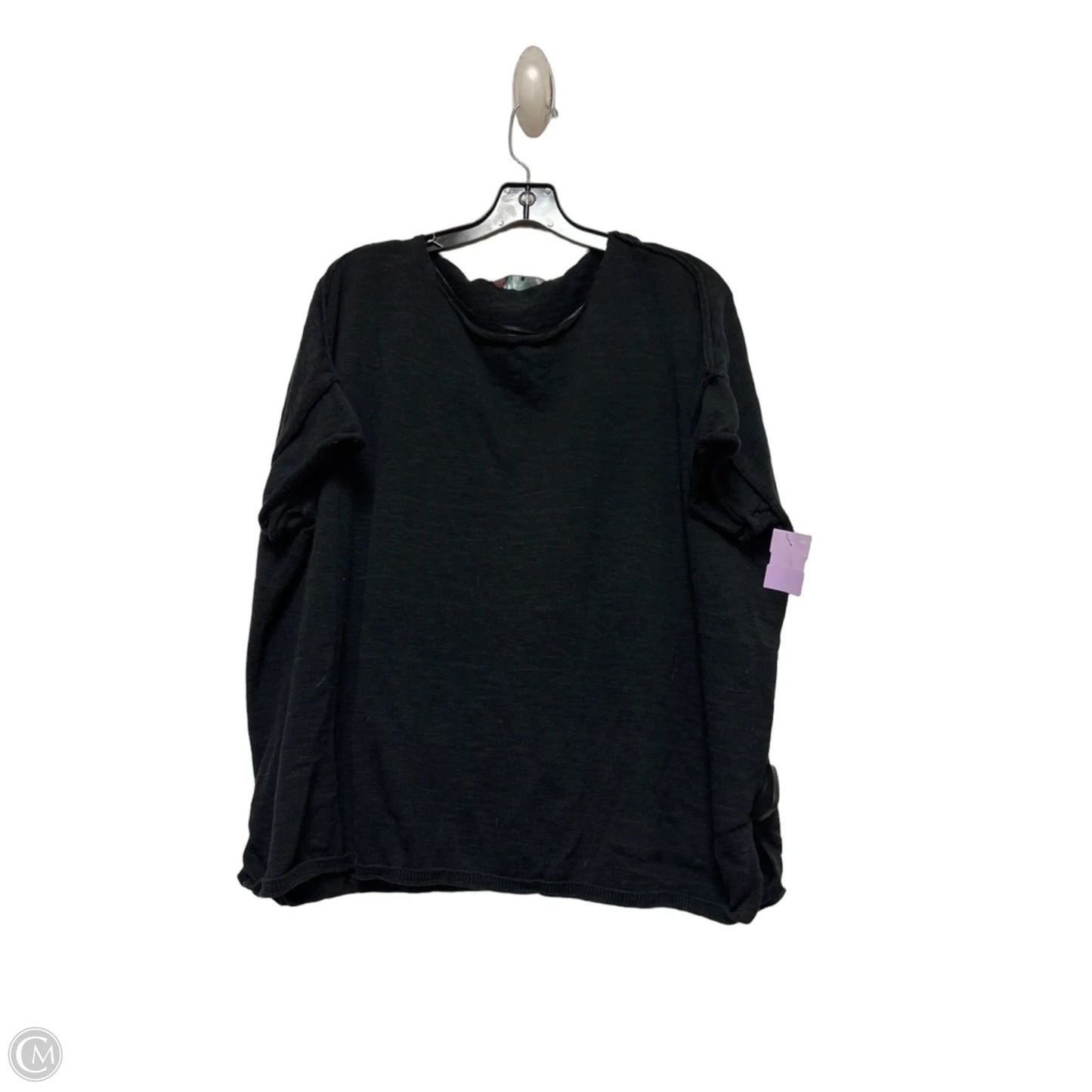 Top Short Sleeve By Free People In Black, Size: Xs