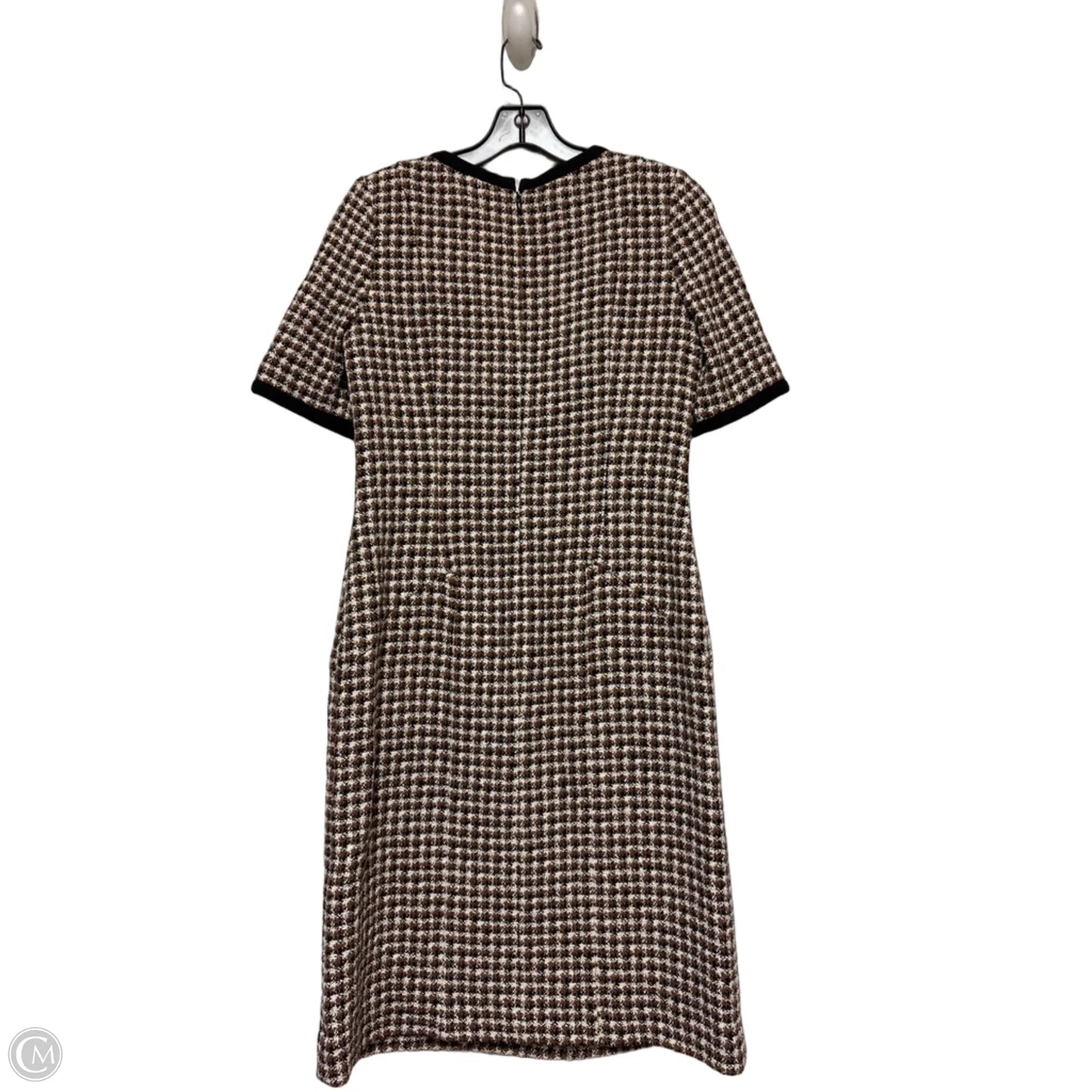 Dress Casual Short By Brooks Brothers In Black & Brown, Size: M