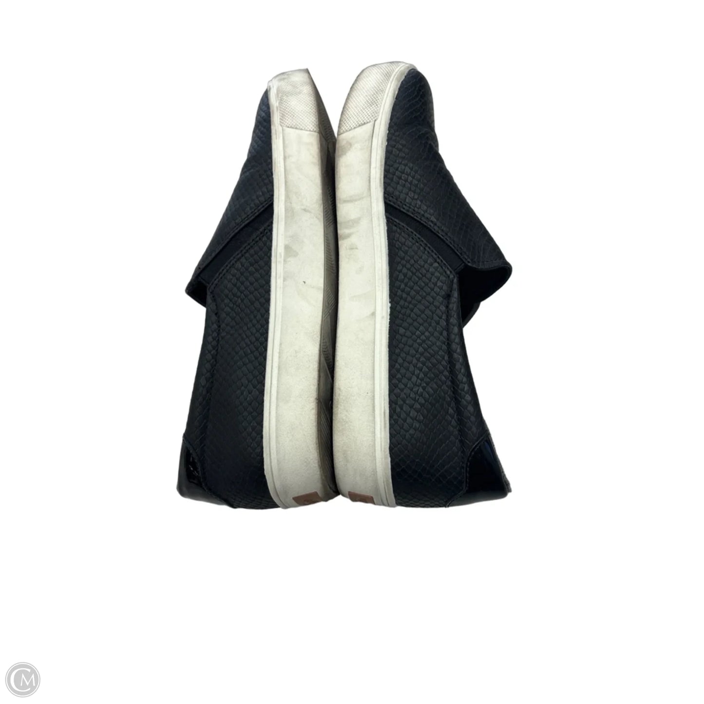 Shoes Flats By Dr Scholls In Black & White, Size: 9.5