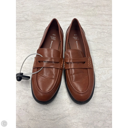 Shoes Flats By Time And Tru In Brown, Size: 9.5