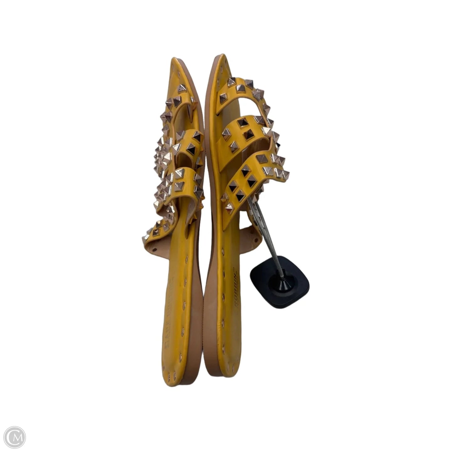 Sandals Flats By Cape Robbin In Yellow, Size: 9