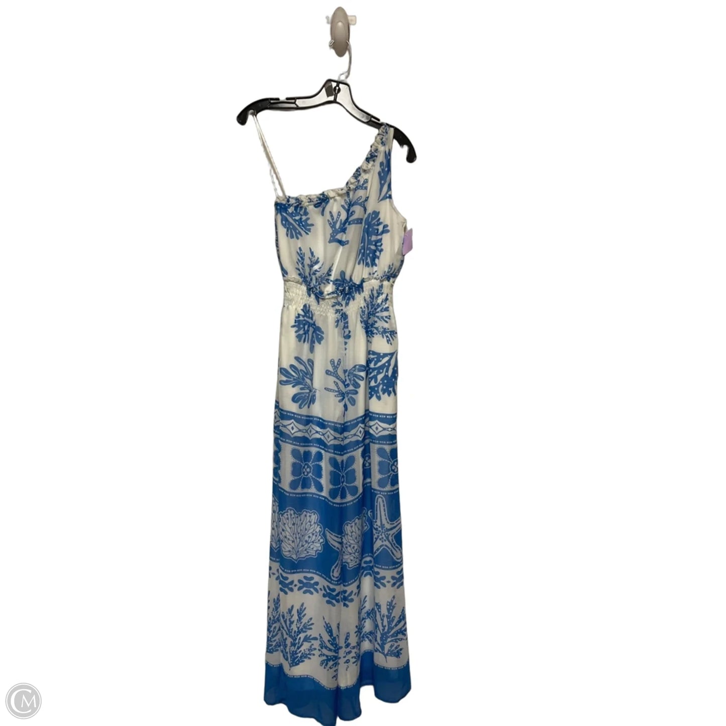 Jumpsuit By Taylor In Blue & White, Size: Xs